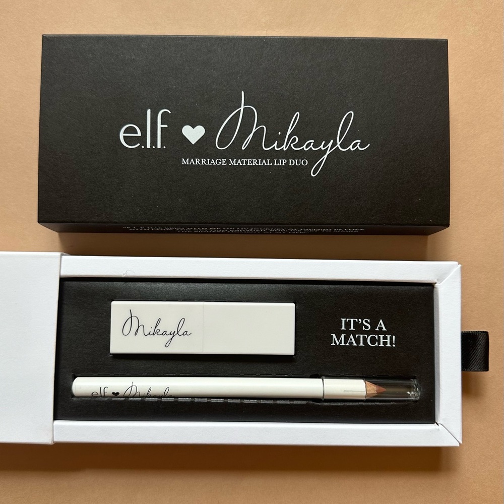 elf x Mikayla Marriage Material Lip Combo